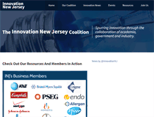 Tablet Screenshot of innovationnj.net